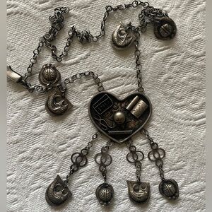 Necklace with a Jewish theme